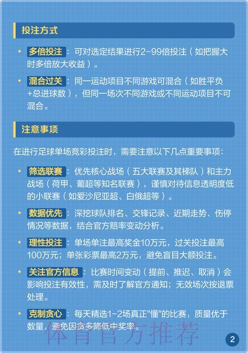 2026世界杯足球竞猜全面投注指南